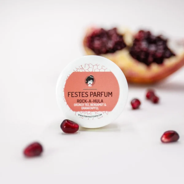 PonyHütchen Festes Parfum Rock-A-Hula Granatapfel & Bergamotte 12 ml