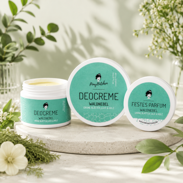 PonyHütchen Waldnebel Duo-Set mit Deocreme und festem Parfum